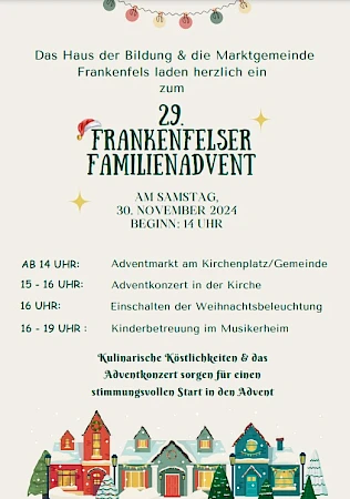 Besuchen sie den Familienadvent!