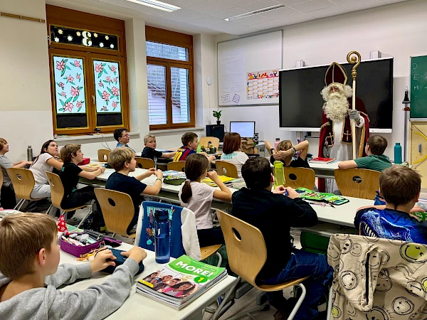 Sei gegrüßt, lieber Nikolaus!